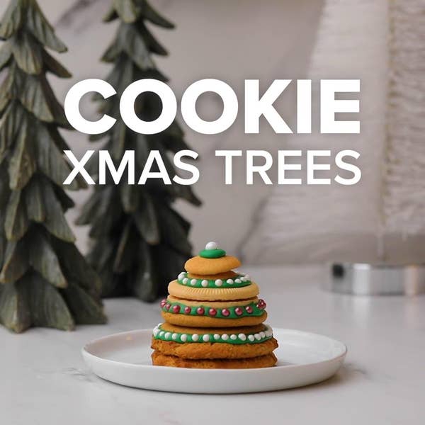 Cookie Christmas Trees