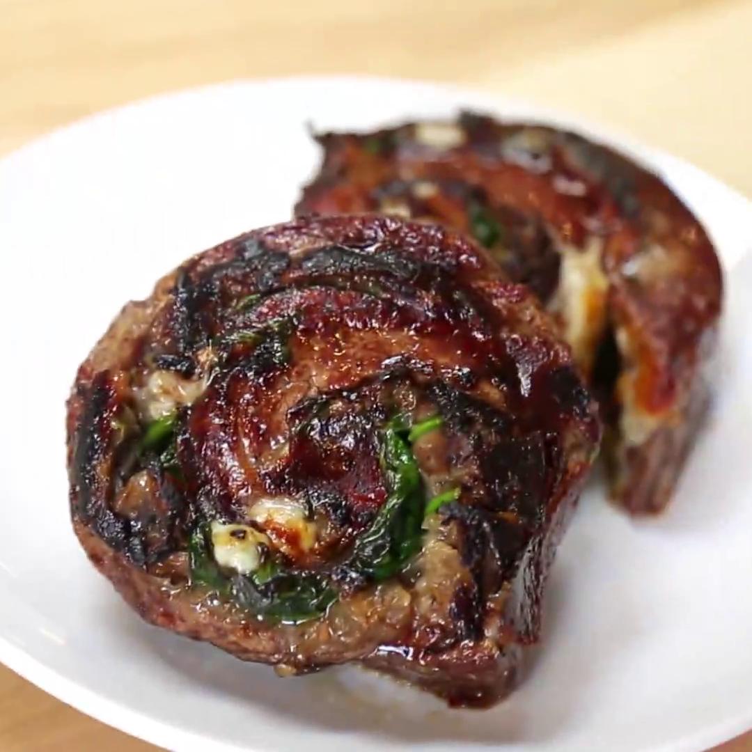 Stuffed Steak Rolls Recipe By Tasty