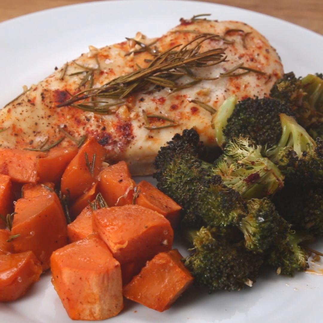 One Pan Chicken And Veggies Recipe by Tasty_image