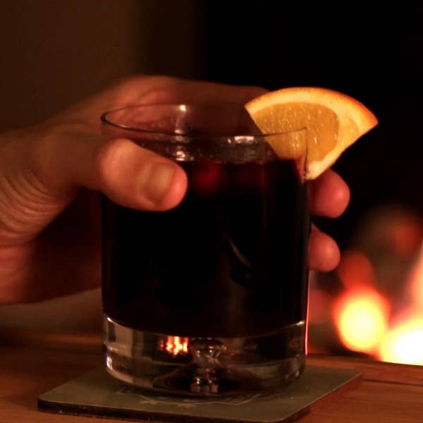 Cranberry & Orange Mulled Wine