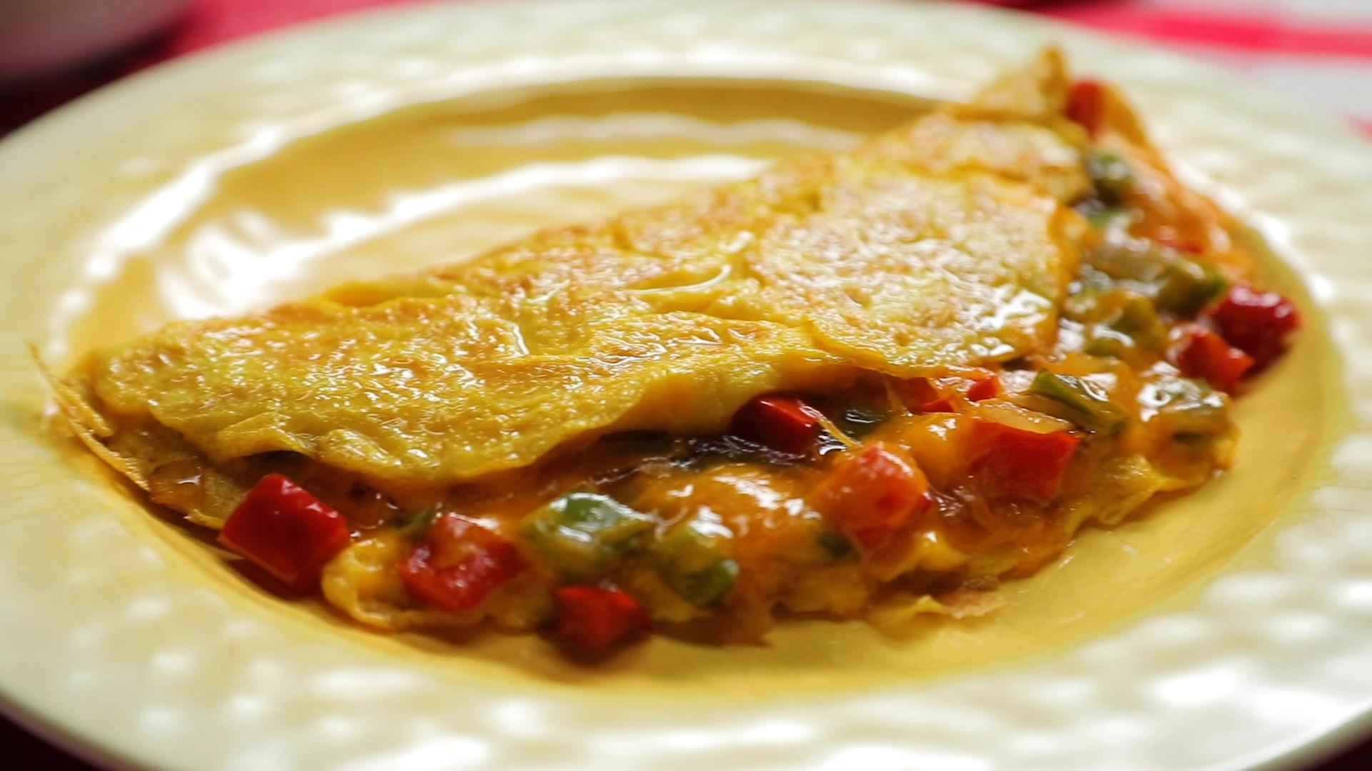 Fluffy Omelet Recipe - No Spoon Necessary