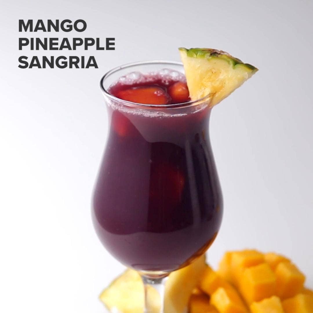 Mango Pineapple Sangria Recipe By Tasty,Full Sun Deer Resistant Shrubs