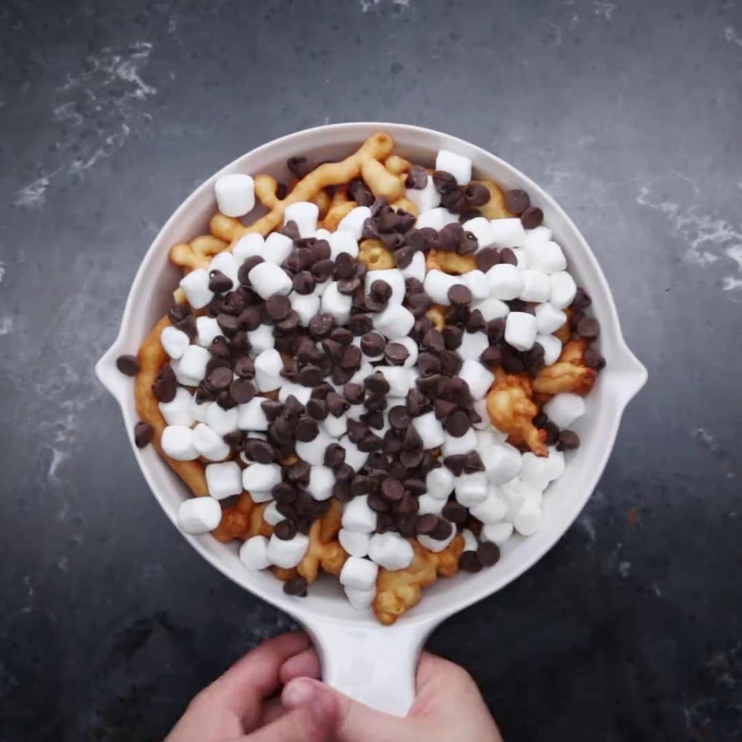 S'mores Funnel Cake Fries Recipe by Tasty_image