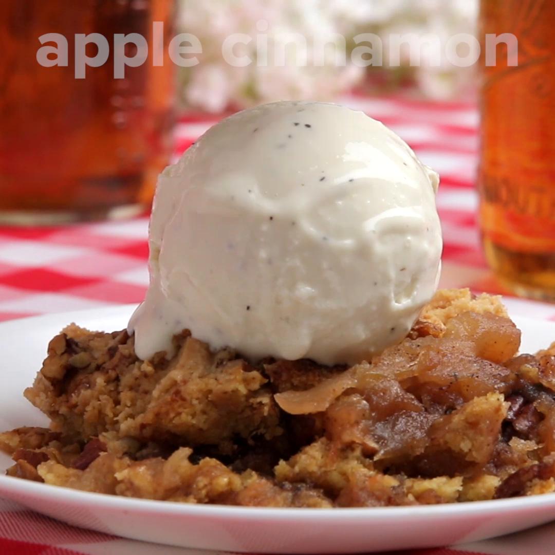 Apple Cinnamon Skillet Cobbler Recipe by Tasty_image