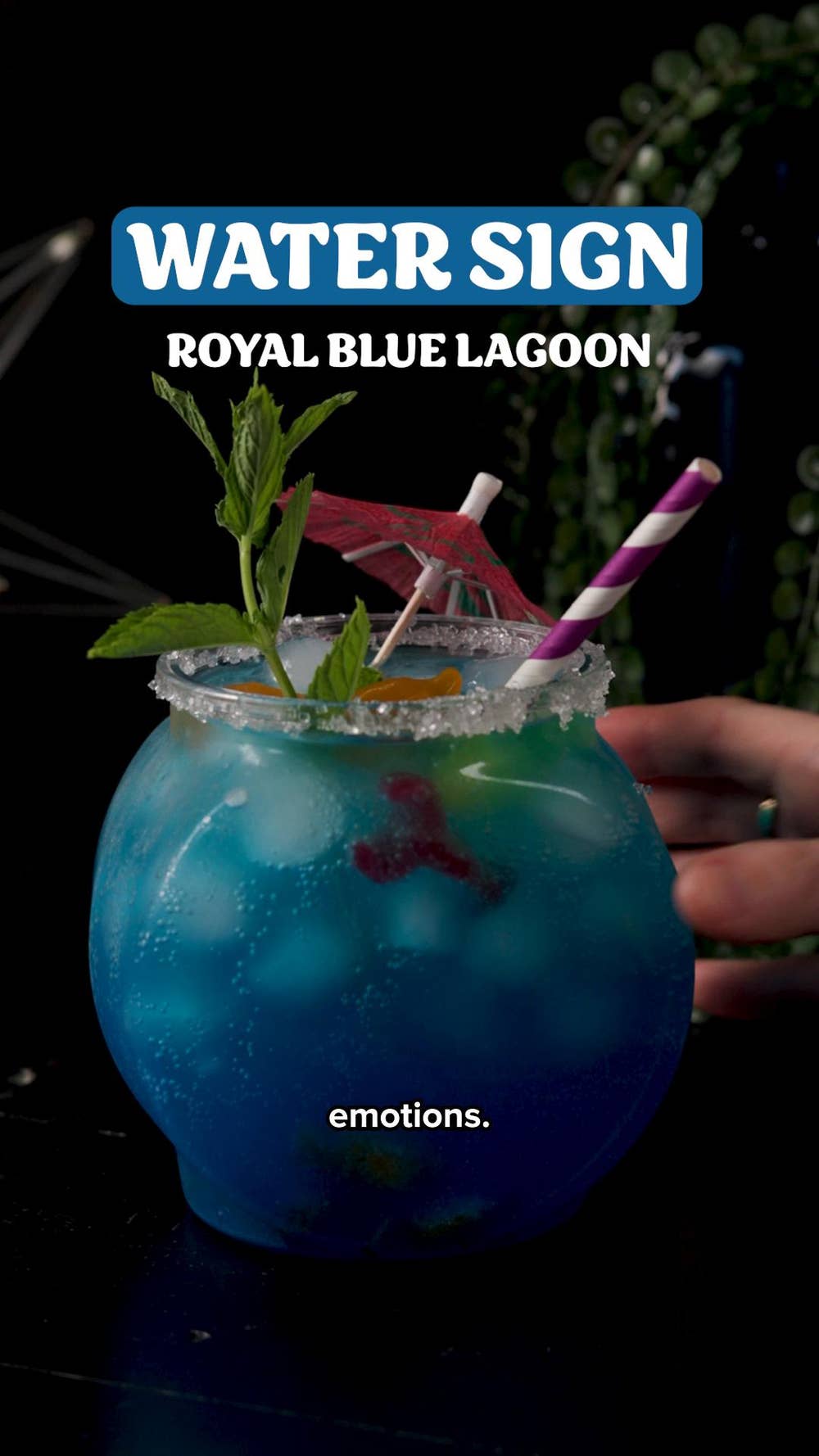 Royal Blue Lagoon (Water Sign) Recipe - Tasty
