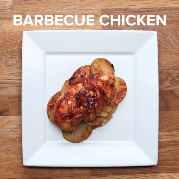 Barbecue Parchment-baked Chicken