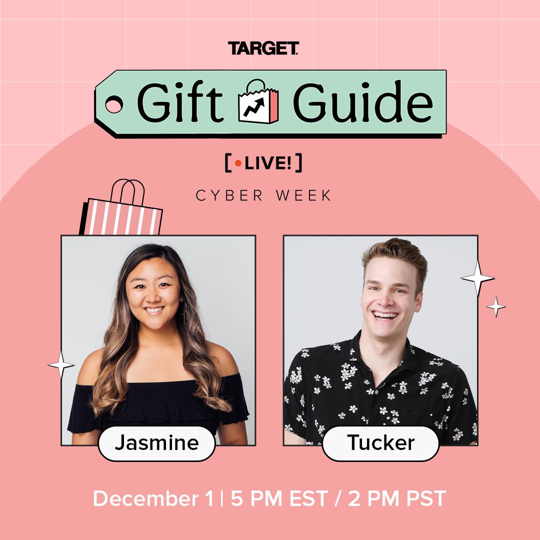 Missed yesterday's Cyber Monday livestream with Tucker? Well, don't you worry! He and Jasmine will be live tomorrow,  Wednesday, Dec. 1 at 2 p.m. PST / 5 p.m. EST — with all of the best Cyber Week deals, including the hottest gifts, products under $20, and lots of tech and kitchen steals. Interested? Read more about our livestreams here! 
