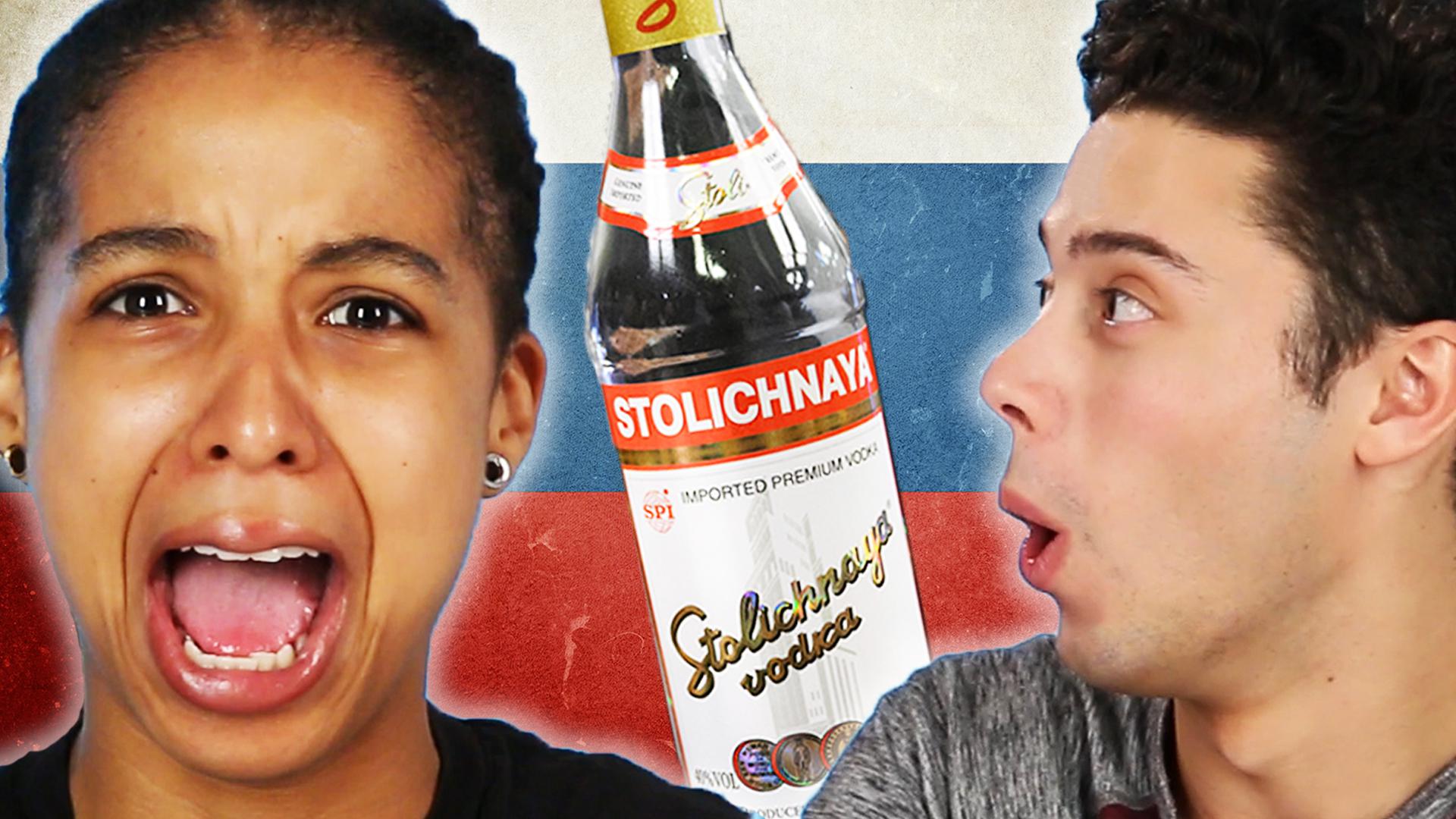 Try drinking. Мужик негр который дегустирует газировки. Russian Drinks.
