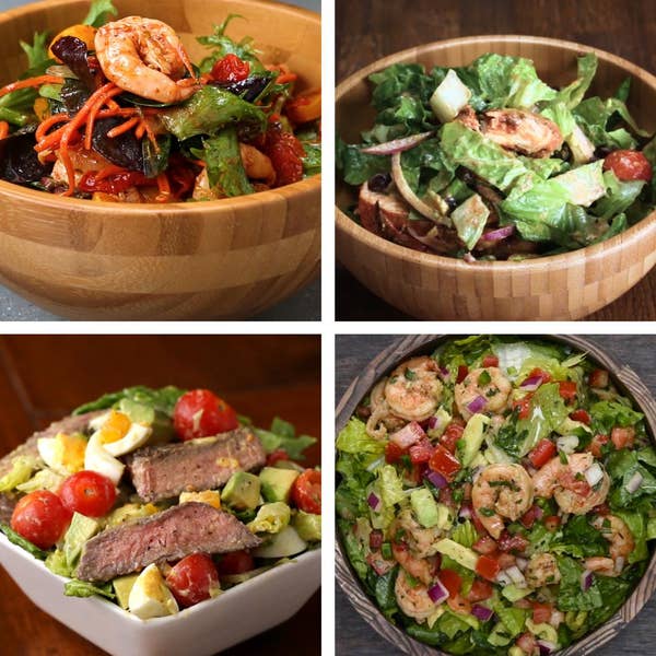 4 Protein-Rich Salads