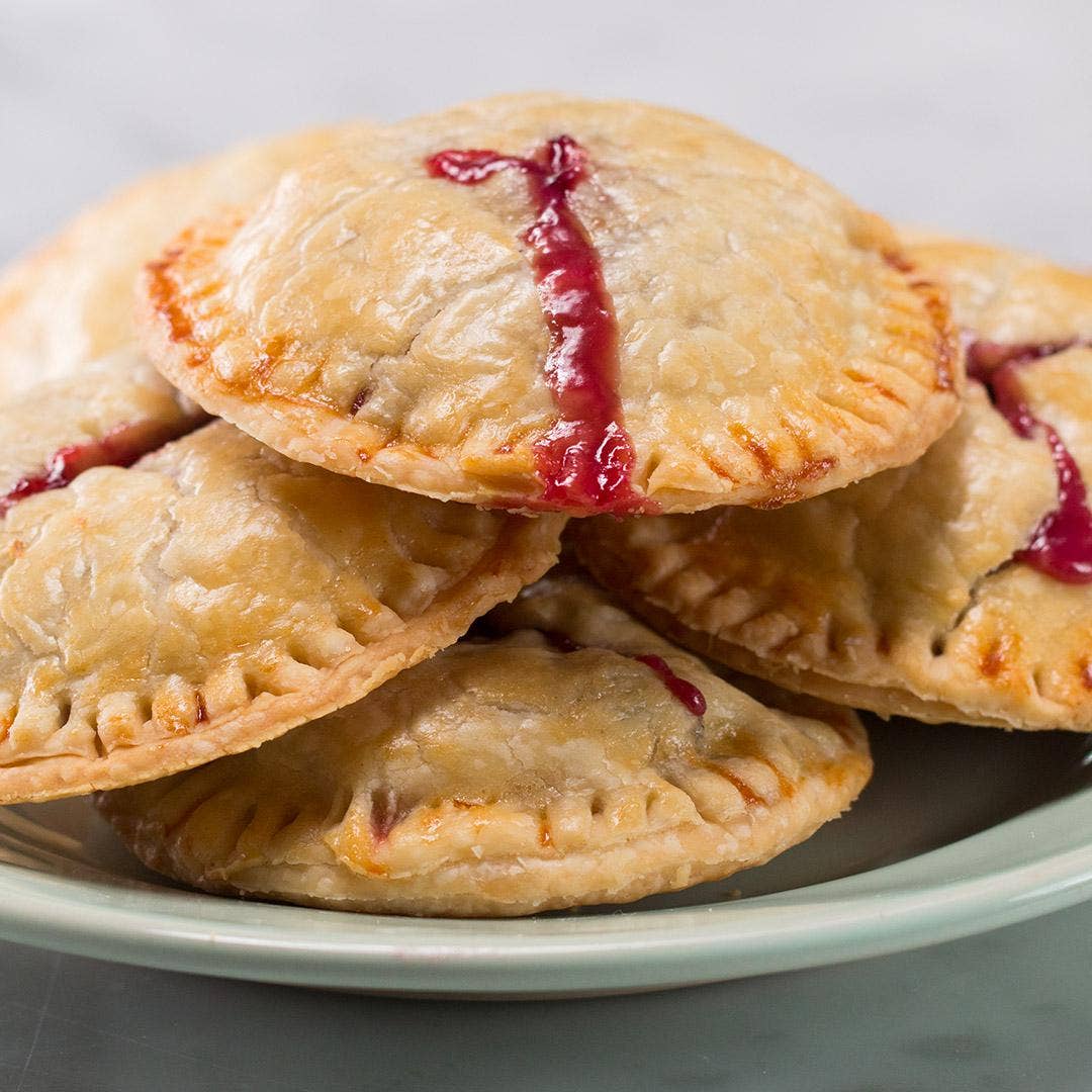 4 Ingredient Berries Cream Hand Pies Recipe By Tasty