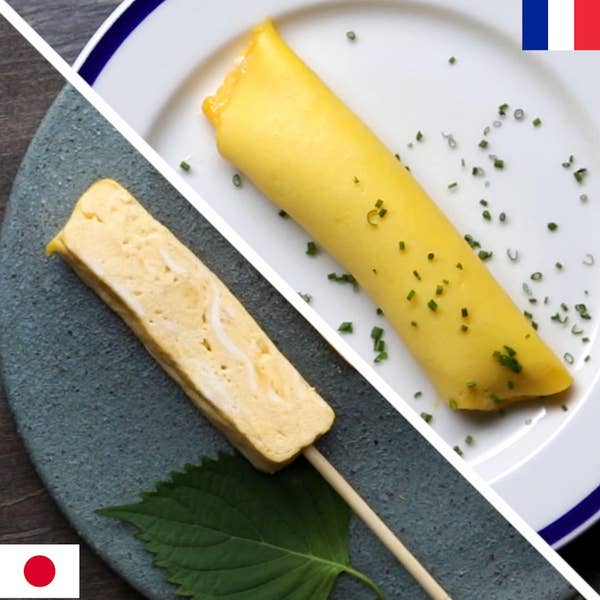 French Omelette Vs. Japanese Omelette