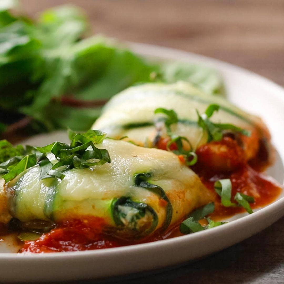 Low Carb Zucchini Ravioli Recipe By Tasty