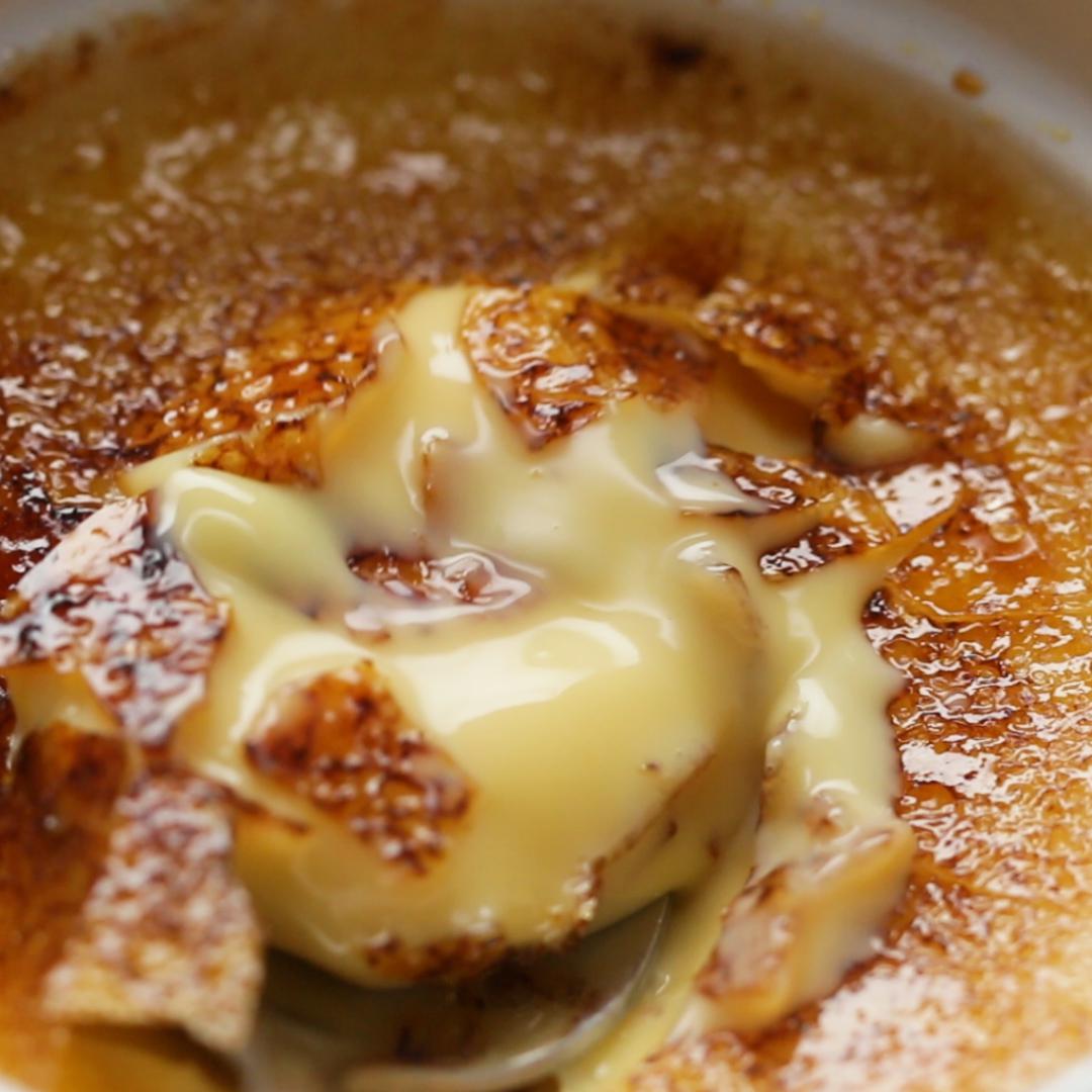 3-Ingredient Easy Crème Brûlée Recipe by Tasty