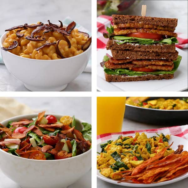 Healthier "Bacon" 4 Ways