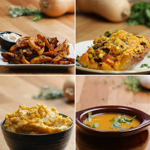 Butternut Squash 4 Ways