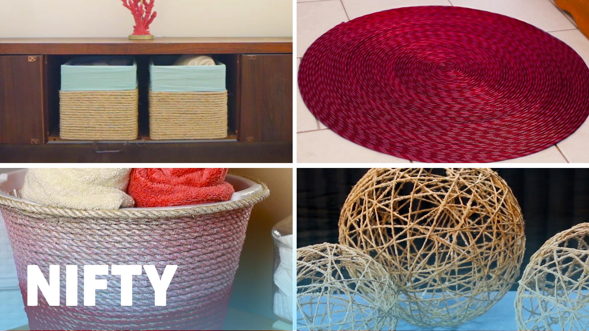 6 Easy Rope DIY Projects