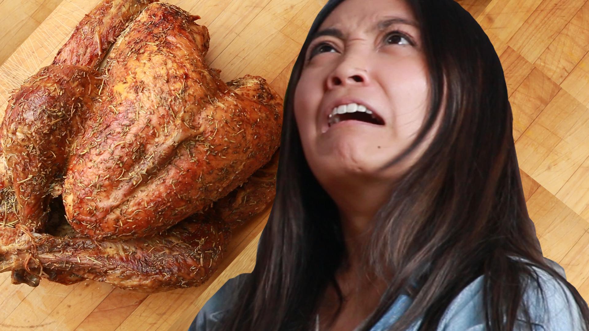 We Made Terrible Cooks Carve A Turkey