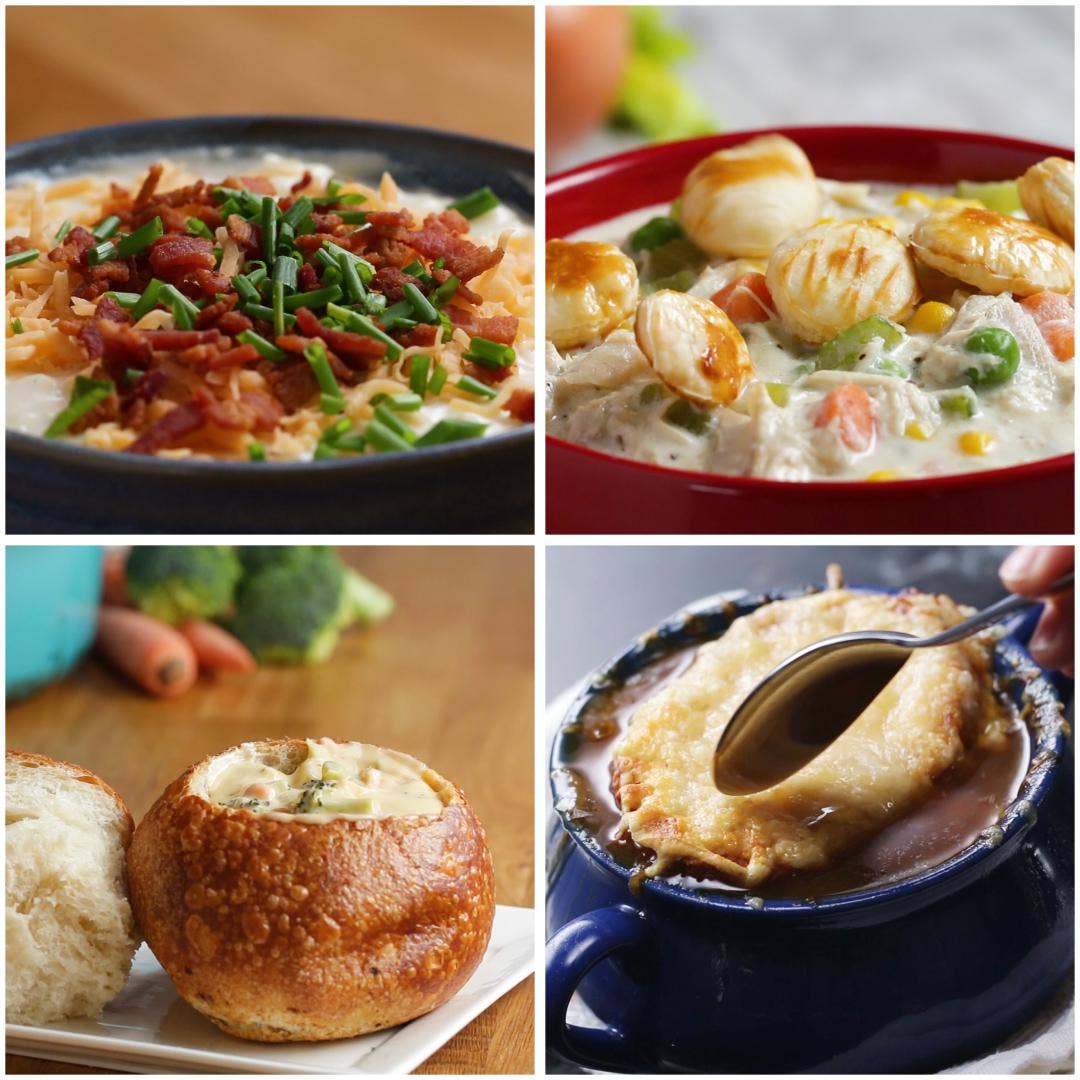 5 Soups To Warm Your Soul Recipes