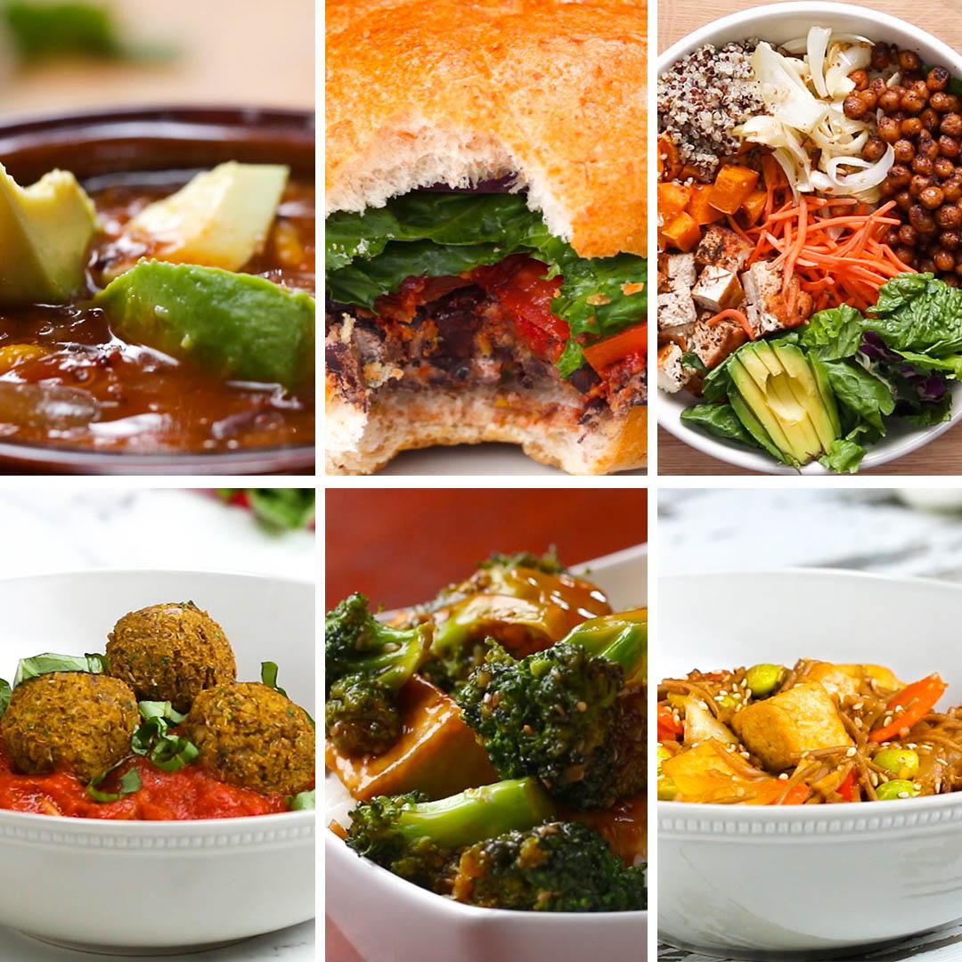 tasty recipes for dinner in vegetarian