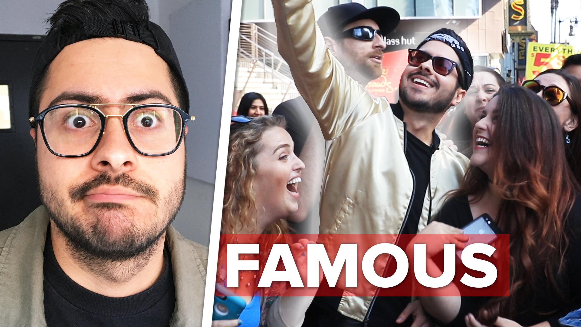 I Tried Being Famous For A Day