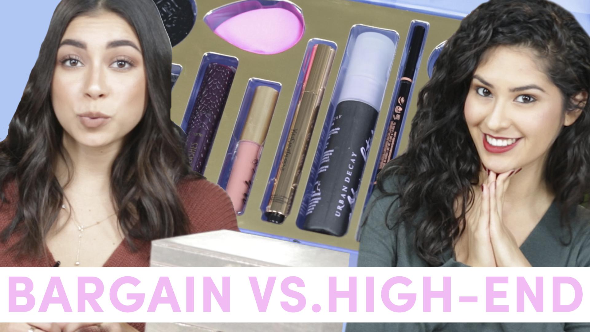 Bargain vs. High-End Holiday Make Up Kits With Jeanine Amapola.