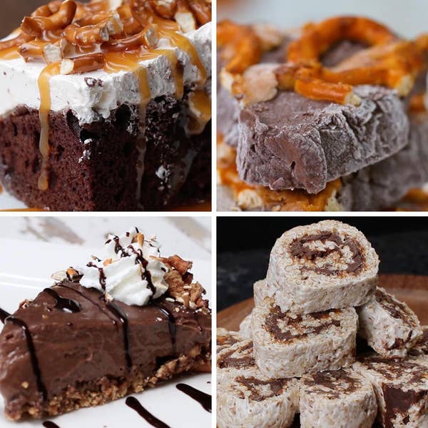 Chocolate & Pretzel 4 Ways