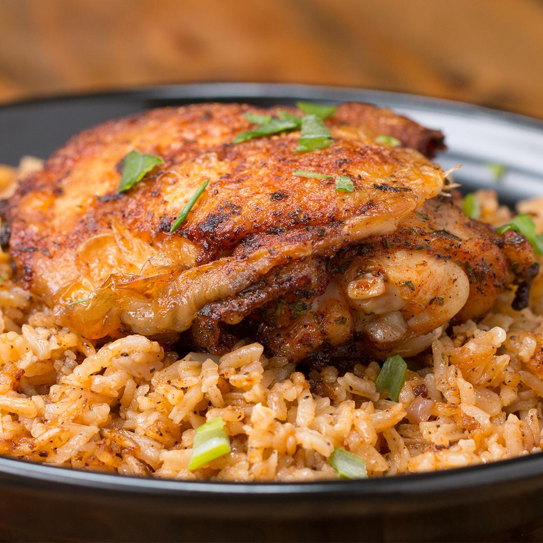 Recipe \u0026 Bake Rice Chicken Tasty by Paprika