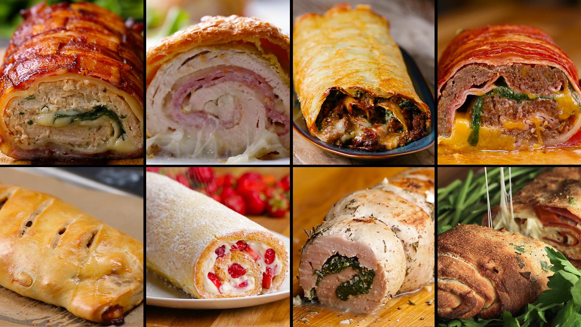 9 Mind-Blowing Party Food Rolls | Recipes