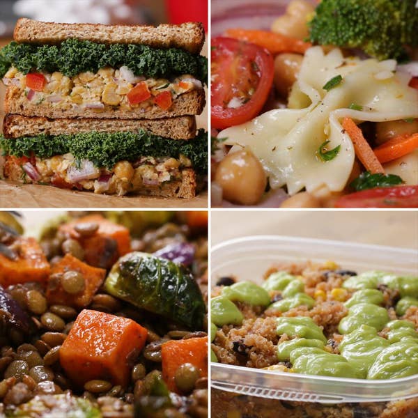 Easy To Pack Vegan Lunches
