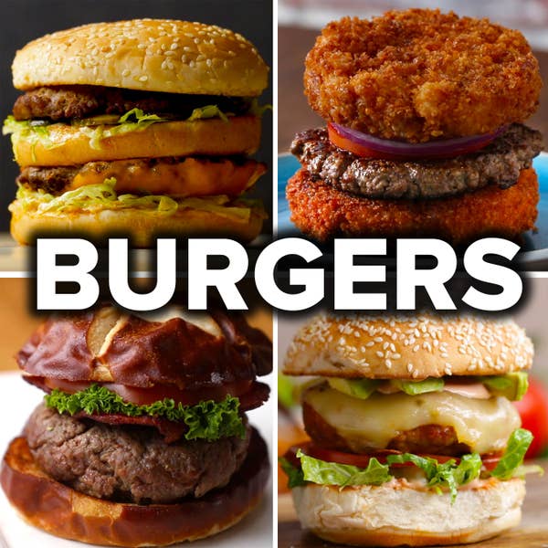 6 Mouth-Watering Burger Recipes