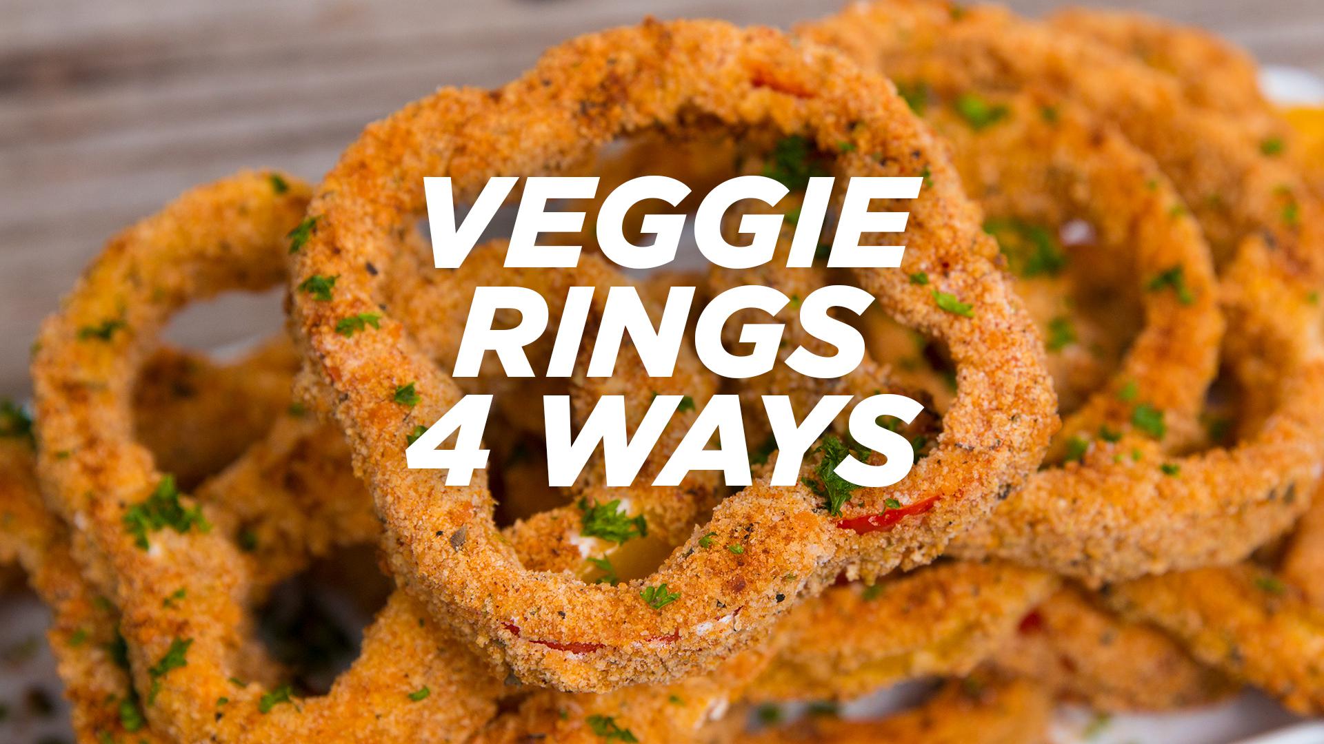 Veggie Rings 4 Ways