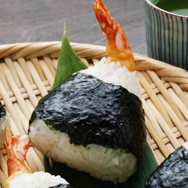 Deep-Fried Shrimp Onigiri