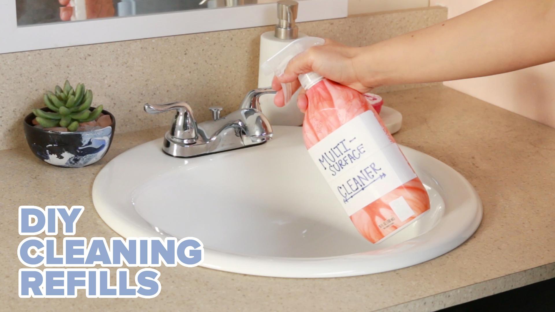 5 ZeroWaste Cleaning Product Refills