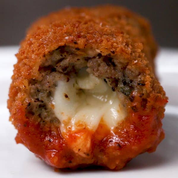 Meatball Mozzarella Sticks