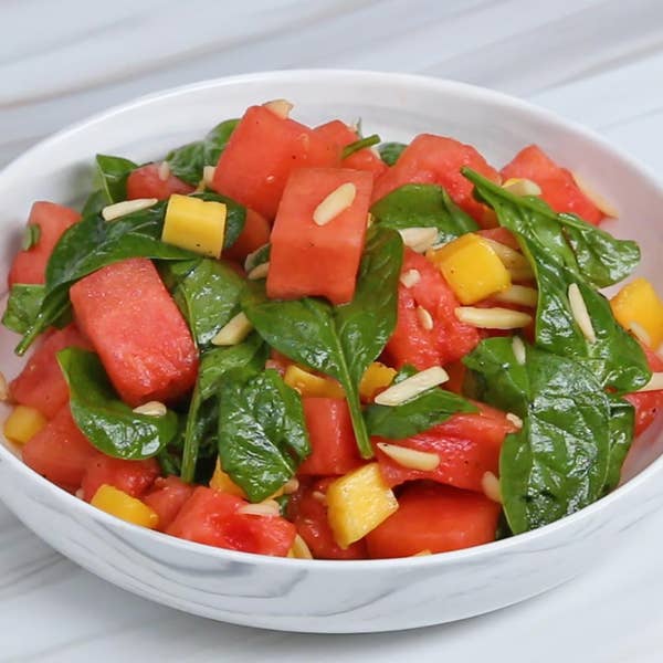Watermelon Salads 3 Ways