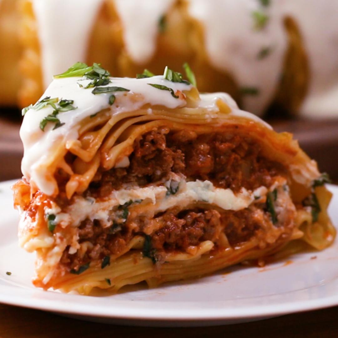 Lasagna Roses Recipe by Tasty