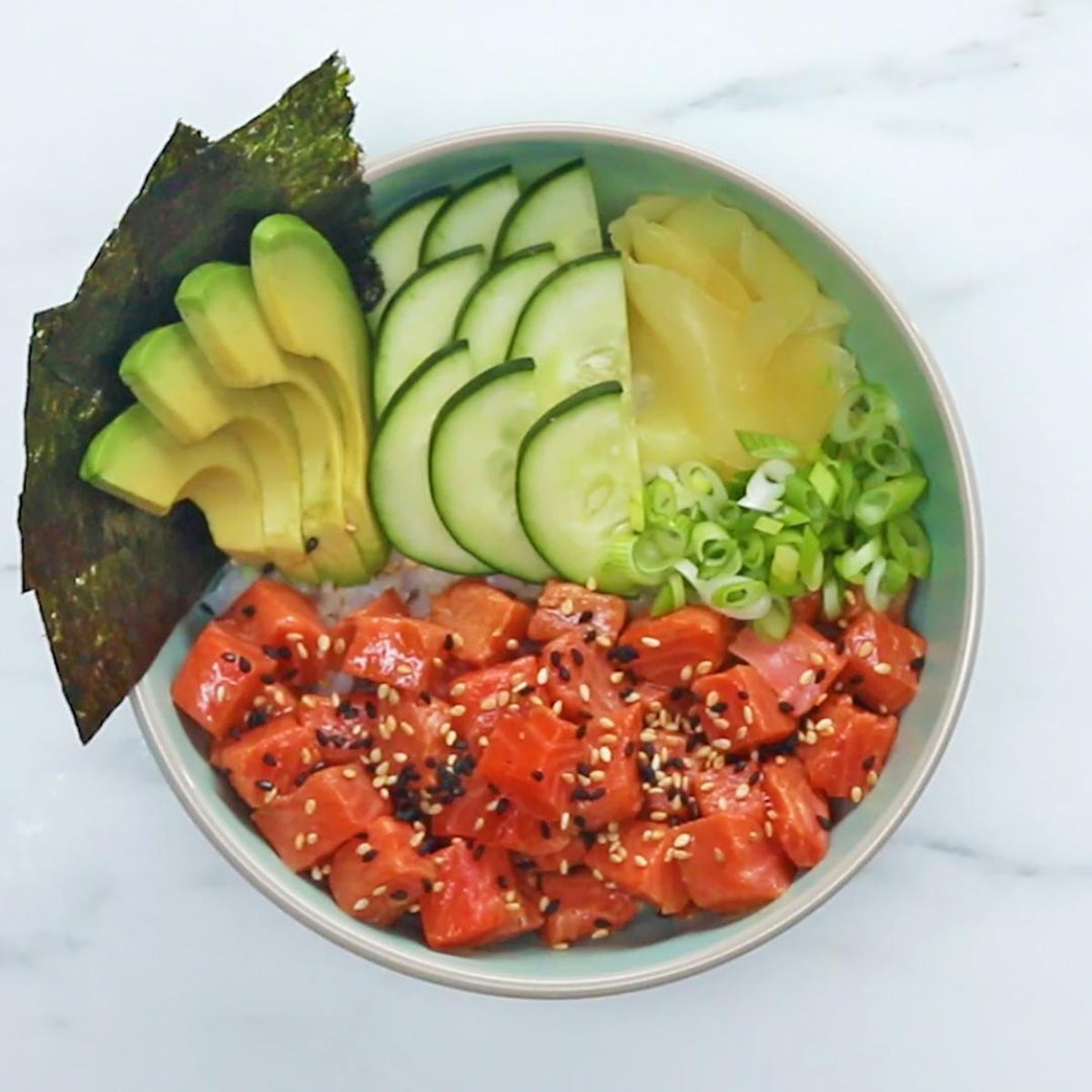 Poke Bowl Recipe - The Forked Spoon
