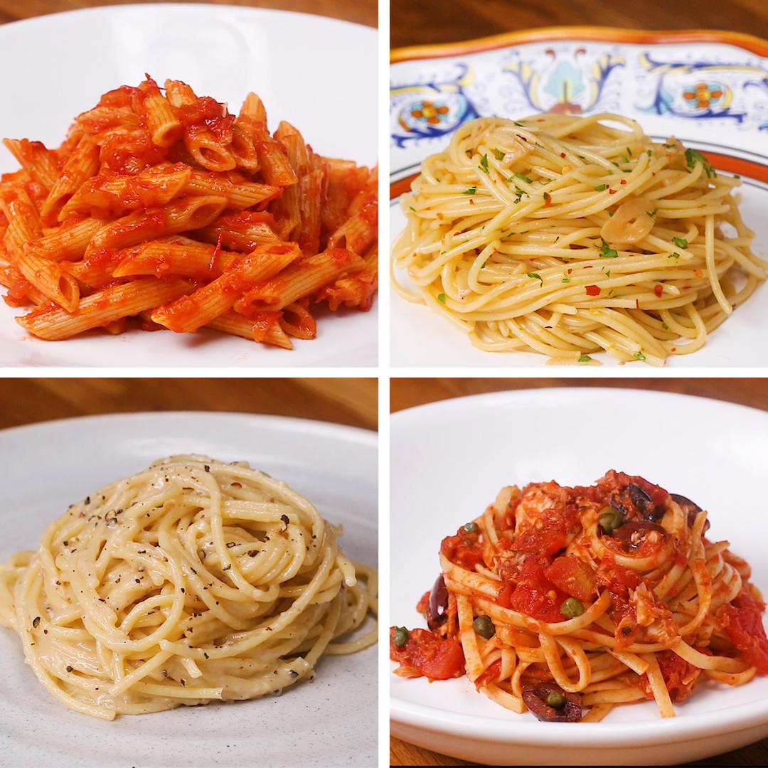 Pantry Pastas 4 Ways Recipes