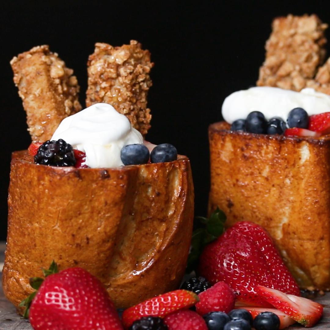 French Toast Honey Toast Recipe By Tasty