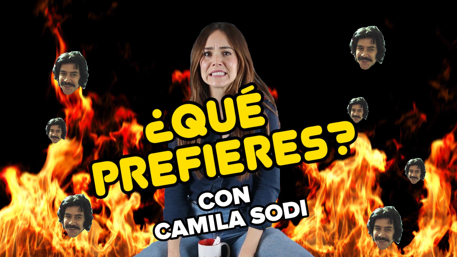 Camila Sodi juega Qué Prefieres versión Luisito Rey