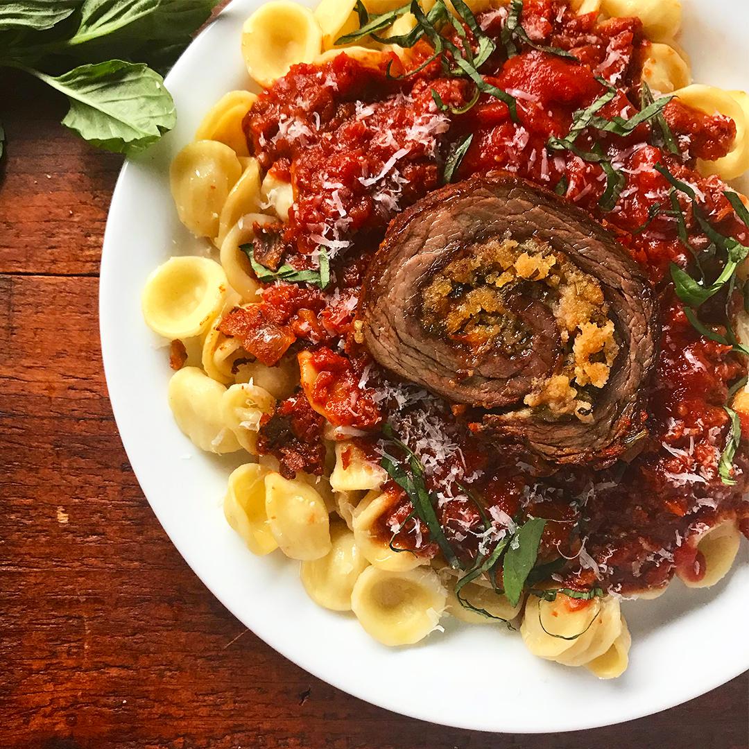 Beef Braciole Recipe - Cartuces