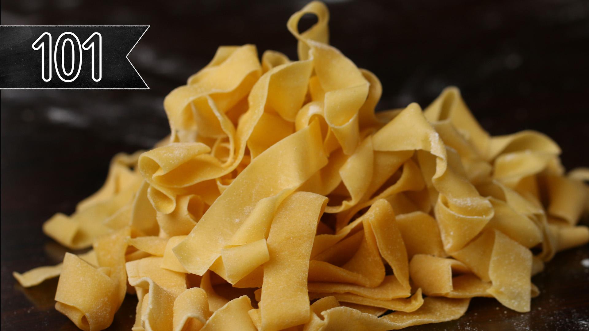 Homemade Fresh Pasta Recipe - Ingredients and How to Make It