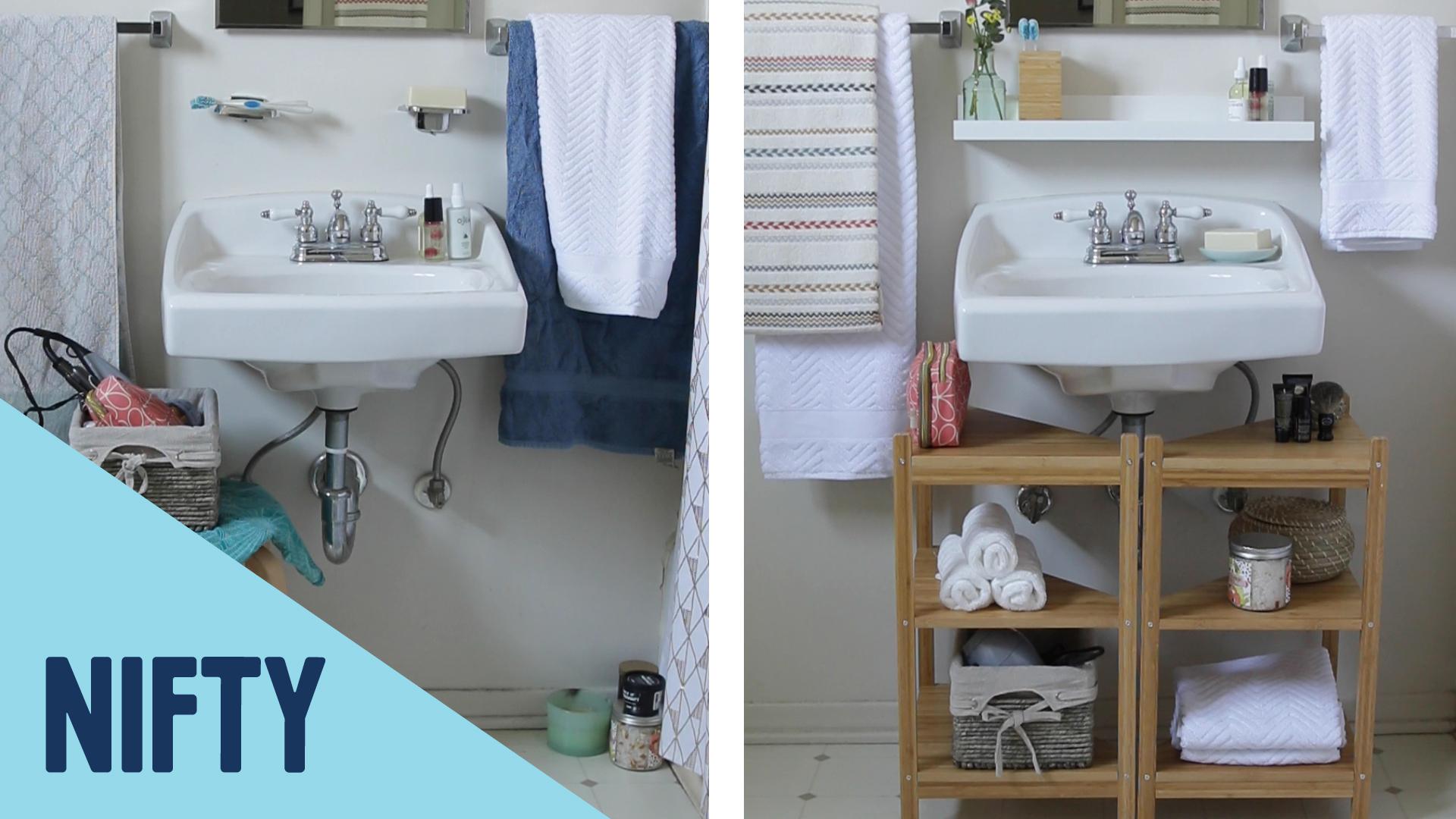 How To Add Space To A Small Bathroom