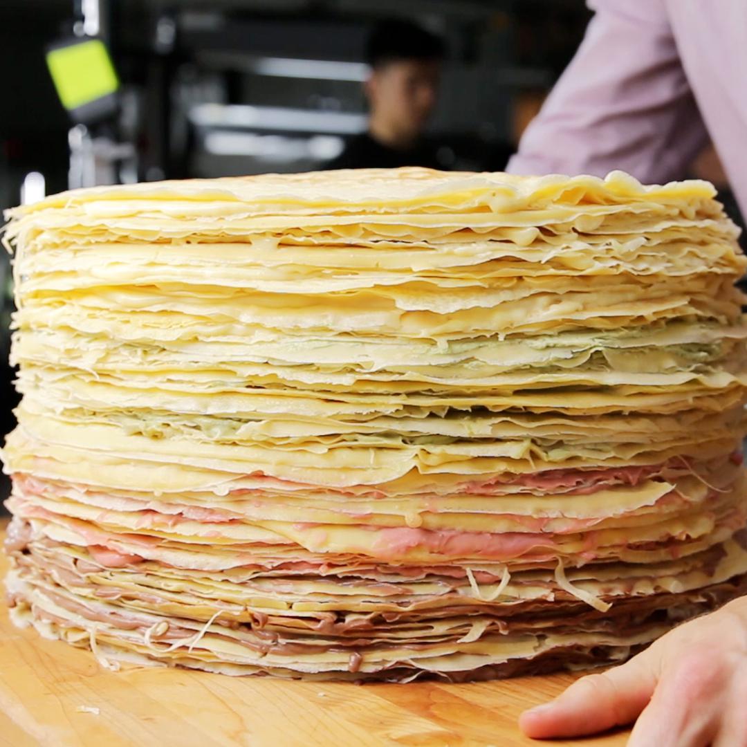 Special Occasion Eight Layer Cake - Honest Cooking