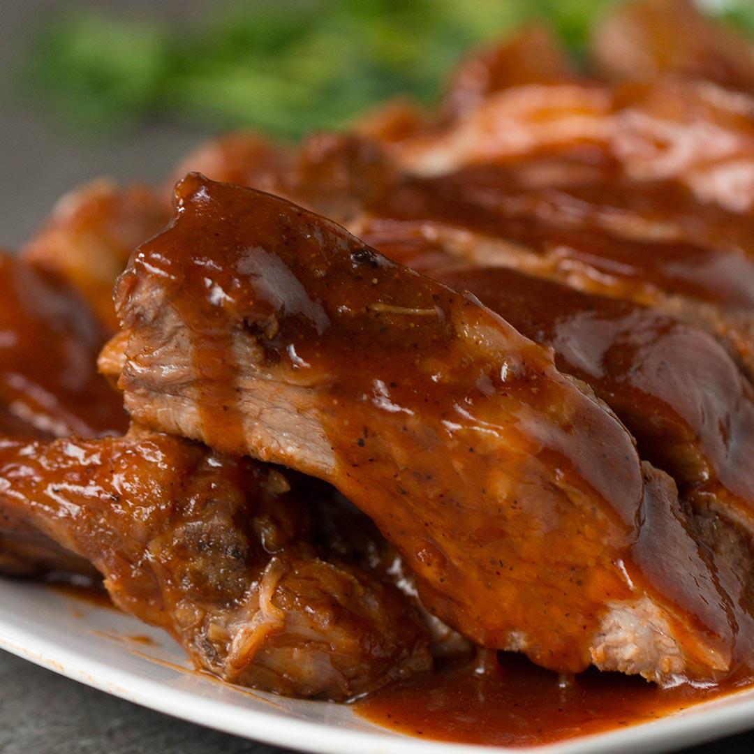 Slow-Cooker Pineapple Baby Back Ribs Recipe by Tasty image