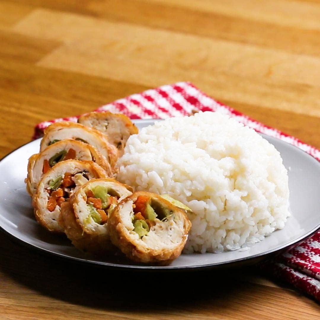 General Tso S Chicken Roll Recipe By Tasty