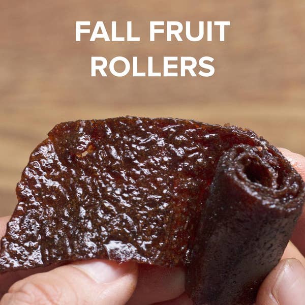 Fall Flavored Fruit Rollers