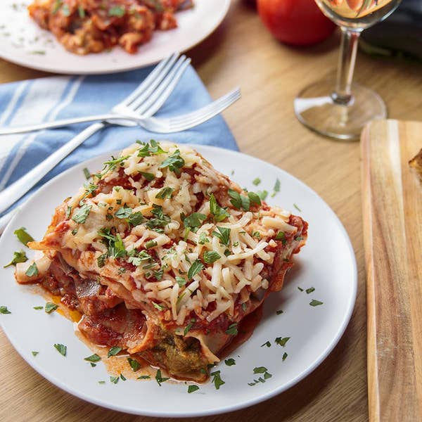 One Pot Vegan Eggplant Lasagna