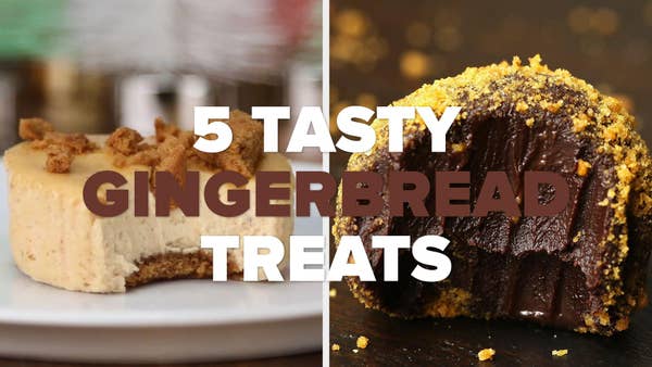 Gingerbread Treats 5 Ways
