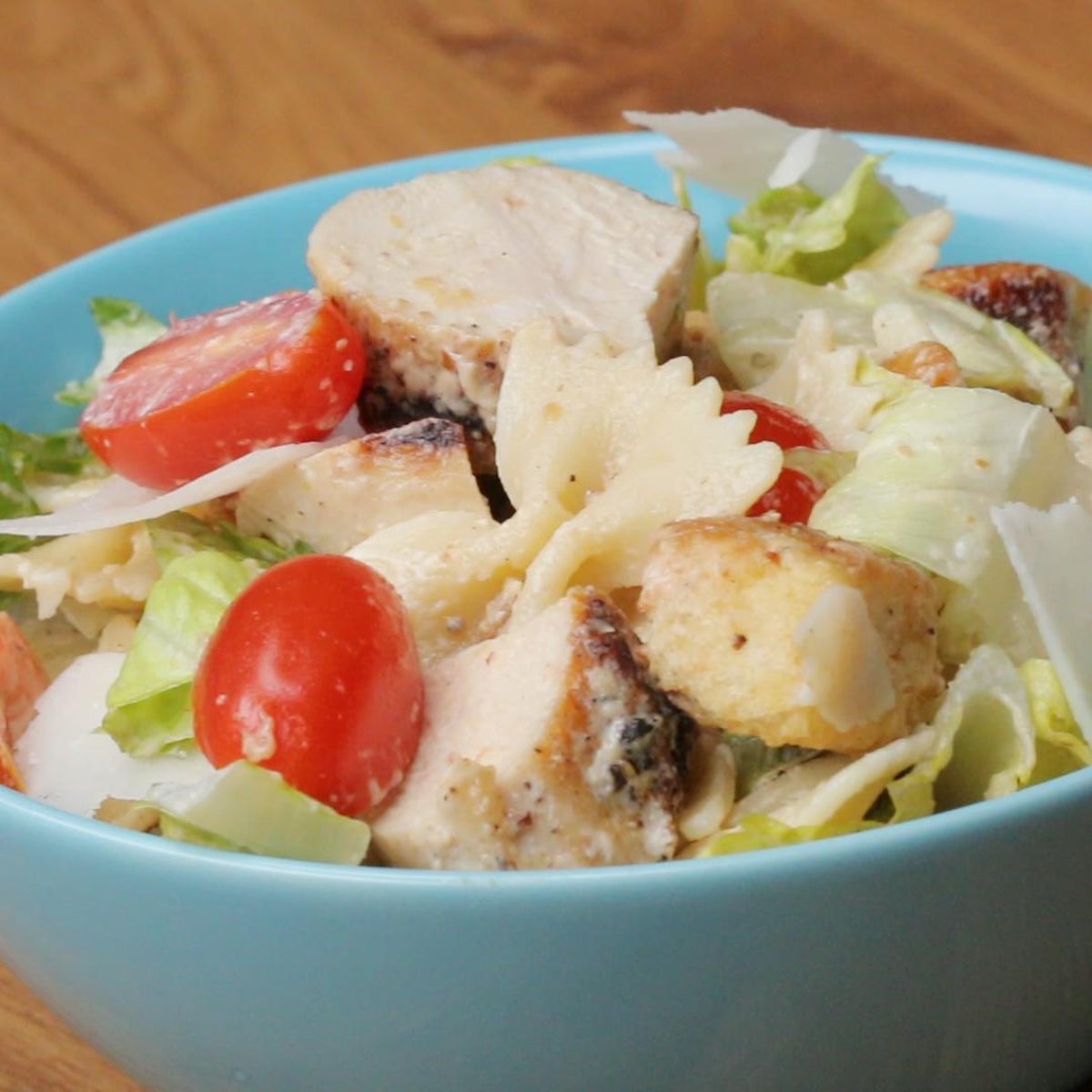 Chicken Caesar Pasta Salad Recipe by Tasty